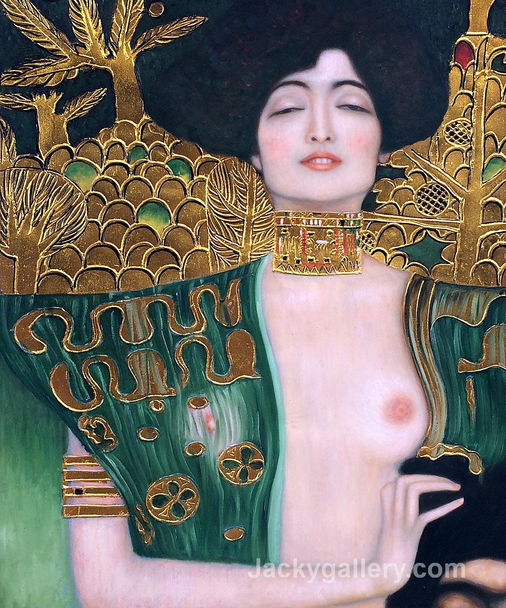Judith Klimt I (Luxury Line) by Gustav Klimt paintings reproduction